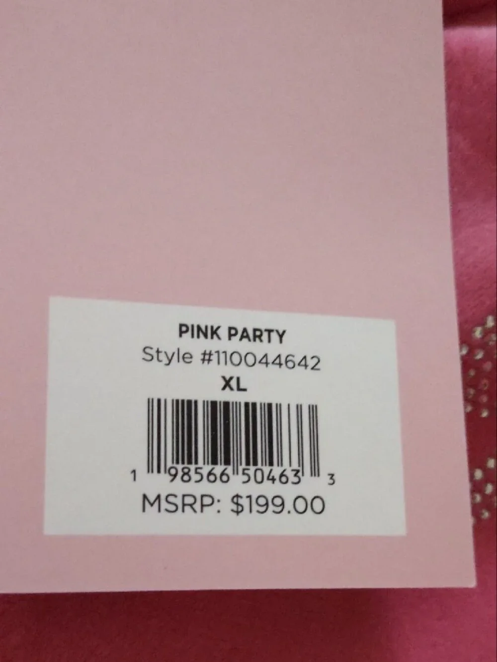 NWTS*  Juicy Couture *Hot Pink Velour Tracksuit Set XL Bling Rhinestones
